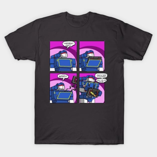 Lazerbeak NOOO! T-Shirt by The Convergence Enigma